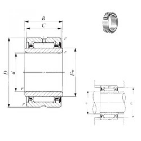 roulements NA 4908U IKO #1 image