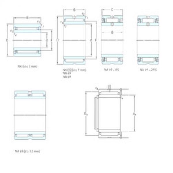 roulements NA4838 SKF #1 image