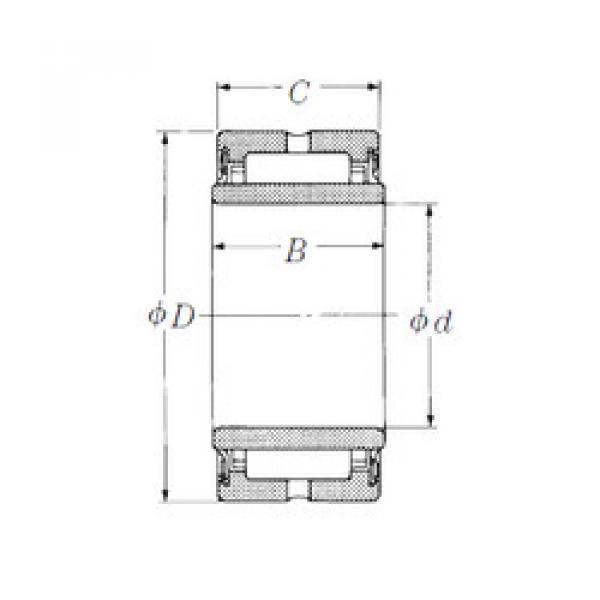 roulements NA4903TT NSK #1 image