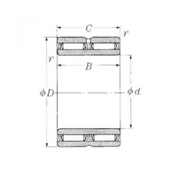 roulements NAFW102220 NSK #1 image