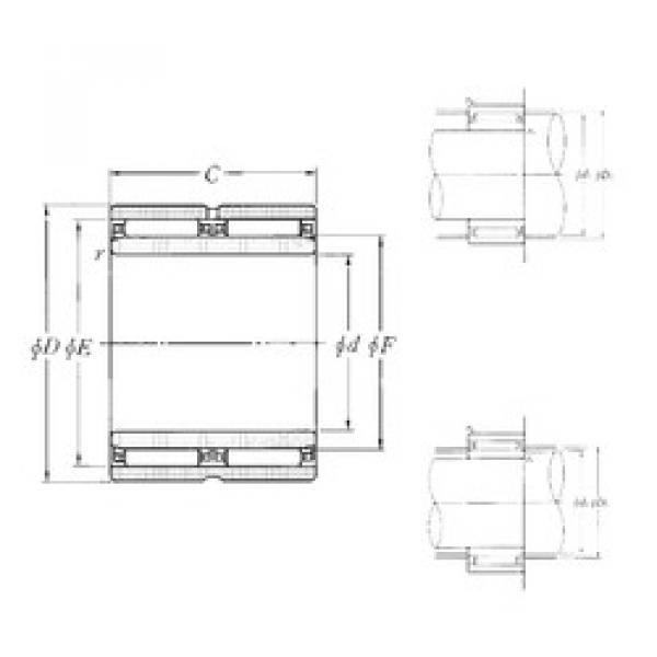 roulements NAO-25×40×26ZW NTN #1 image