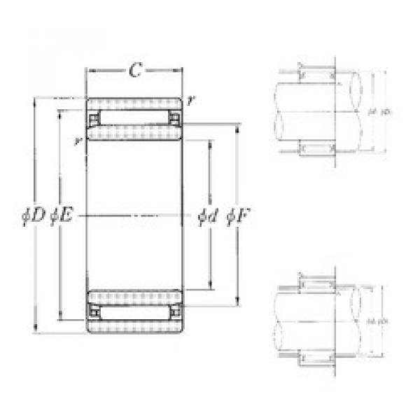 roulements NAO-10×26×12 NTN #1 image