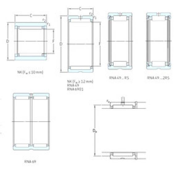 roulements NK110/30 SKF #1 image