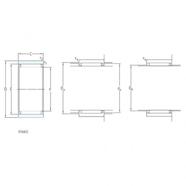 roulements RNAO25x35x17 SKF #1 image