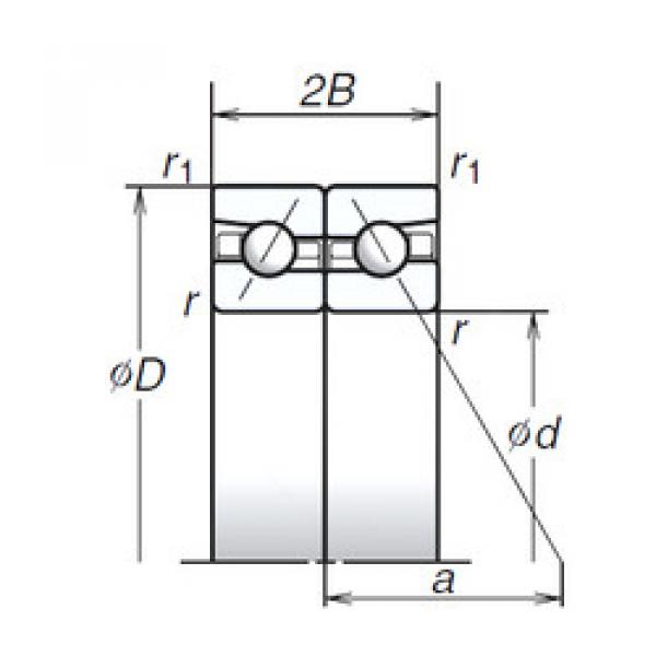 roulements 105BTR10H NSK #1 image