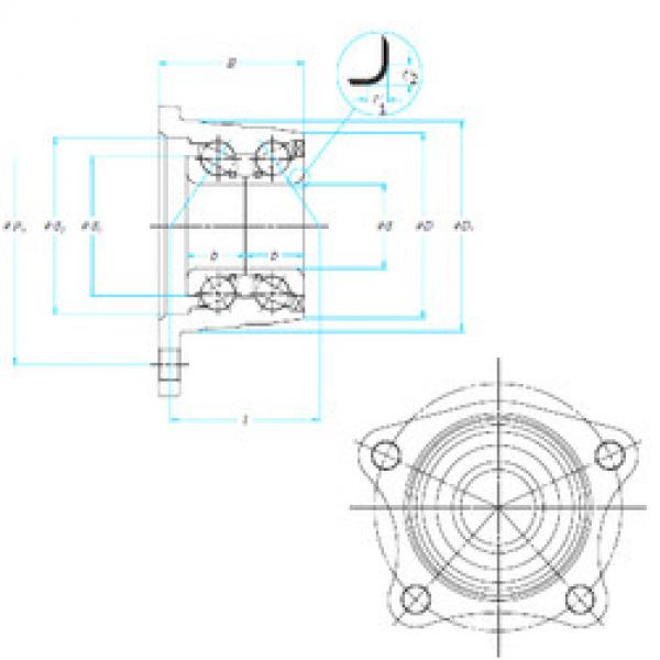 roulements EP30BWK16 NSK #1 image