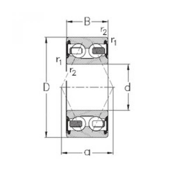 roulements 3200-B-2RSR-TV NKE #1 image