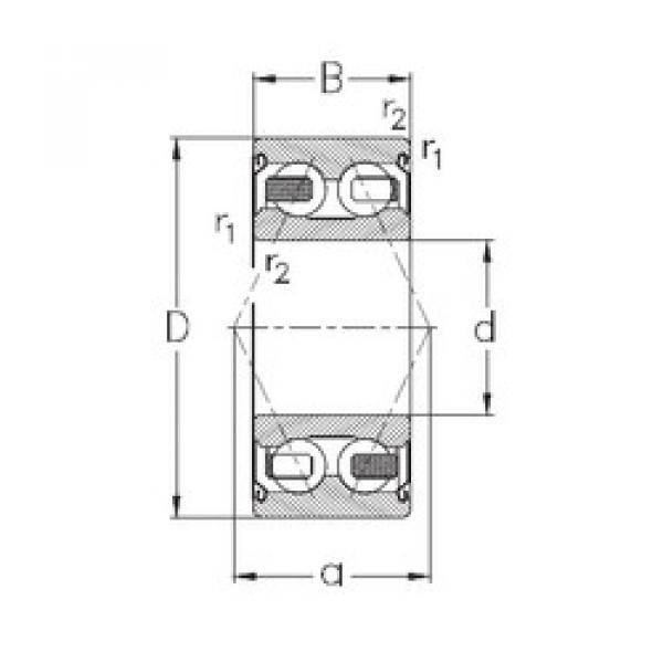 roulements 3201-B-2Z-TV NKE #1 image