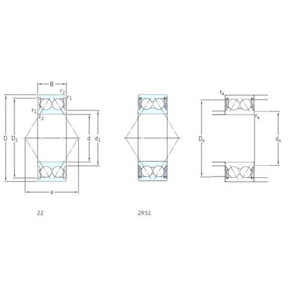 roulements 3201A-2Z SKF #1 image