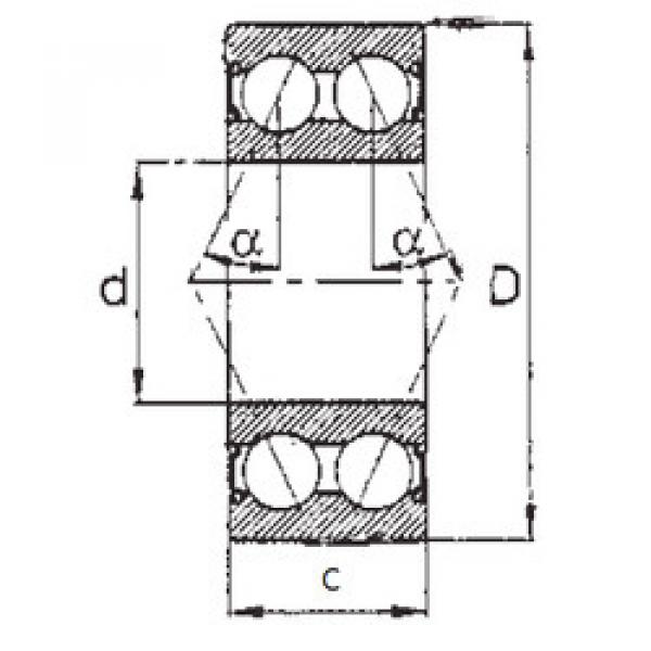 roulements 5308-2RS FBJ #1 image