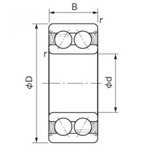 roulements 5204ZZ NACHI #1 image