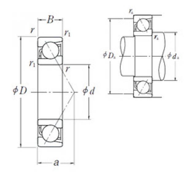 roulements 7020 A NSK #1 image