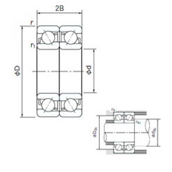 roulements 7003CDF NACHI #1 image