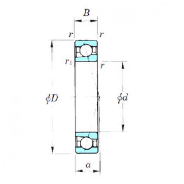 roulements 7001CPA KOYO #1 image