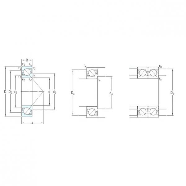 roulements 7208BECBP SKF #1 image