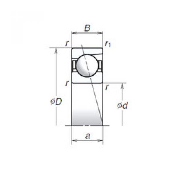 roulements 708C NSK #1 image