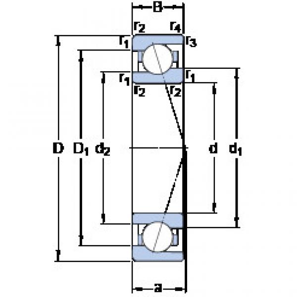 roulements 71905 ACE/HCP4A SKF #1 image