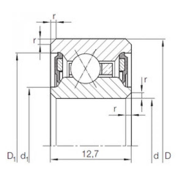 roulements CSXU 075.2RS INA #1 image