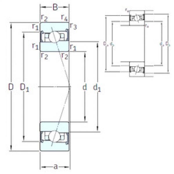 roulements HB100 /S/NS 7CE1 SNFA #1 image