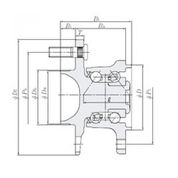 roulements HUB231-10 NTN #1 image