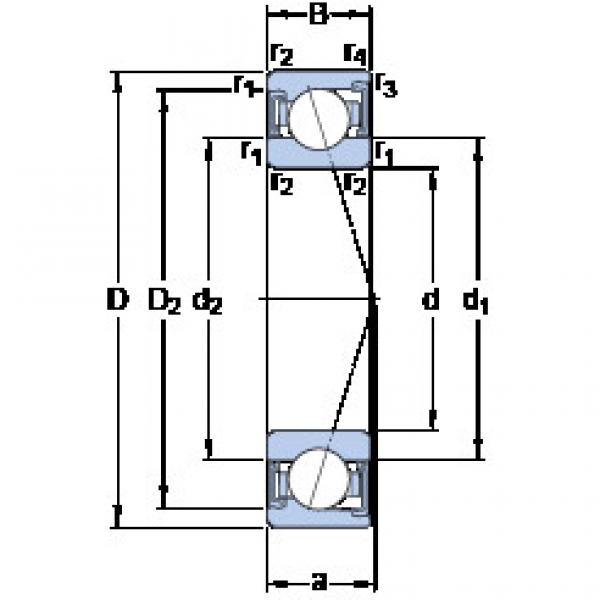 roulements S7003 ACD/HCP4A SKF #1 image