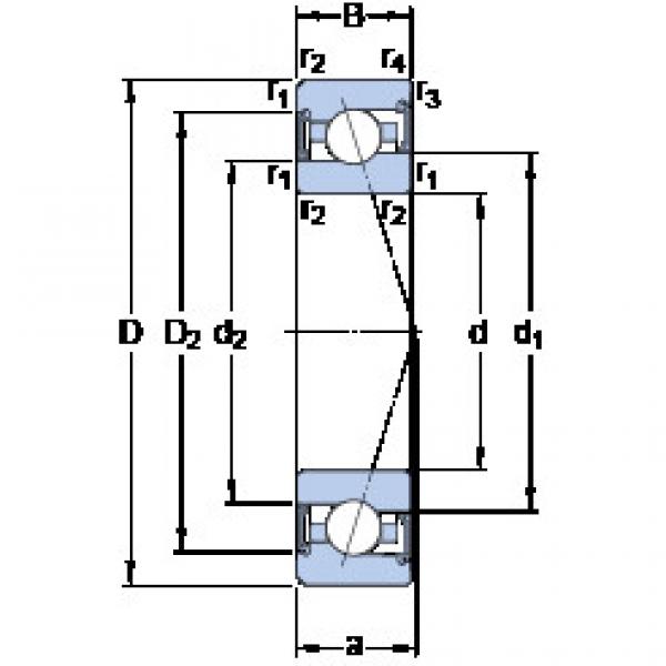 roulements S7001 ACE/P4A SKF #1 image