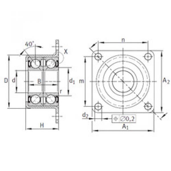 roulements ZKLR2060-2RS INA #1 image