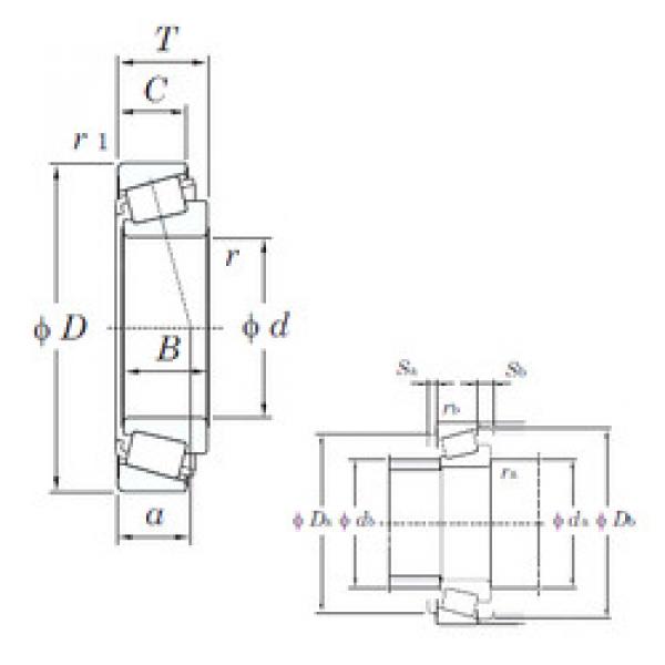 roulements 582R/572X KOYO #1 image