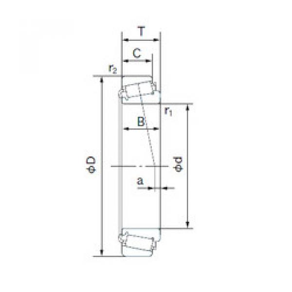 roulements LM11949/LM11910 NACHI #1 image