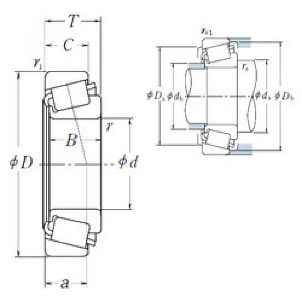 roulements A2047/A2126 NSK #1 image