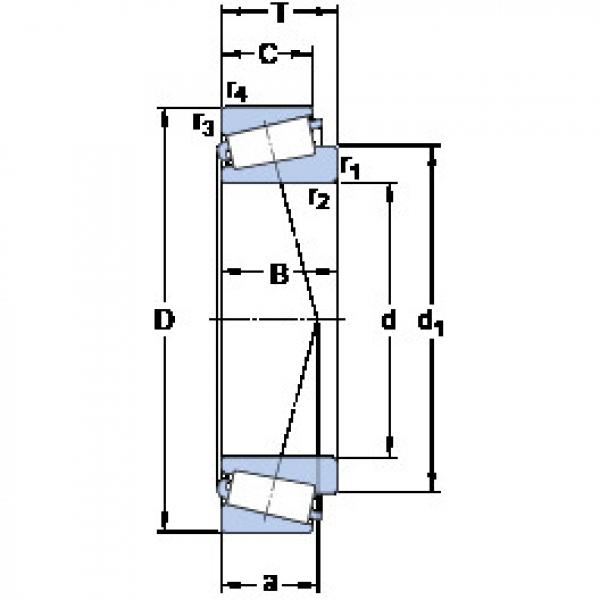 roulements JM 718149 A/110/Q SKF #1 image