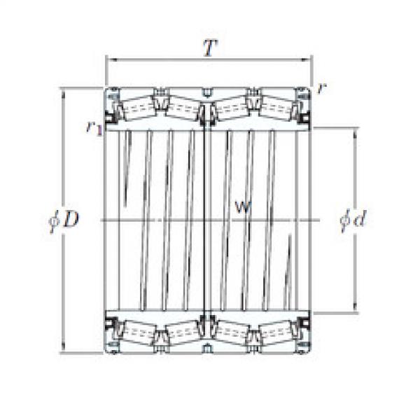 roulements 47TS644836B KOYO #1 image