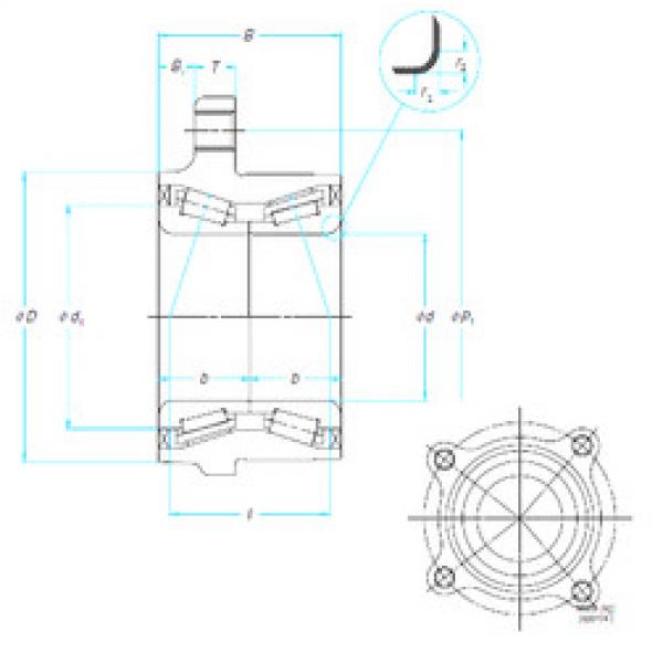 roulements NTF50KWH01B NSK #1 image