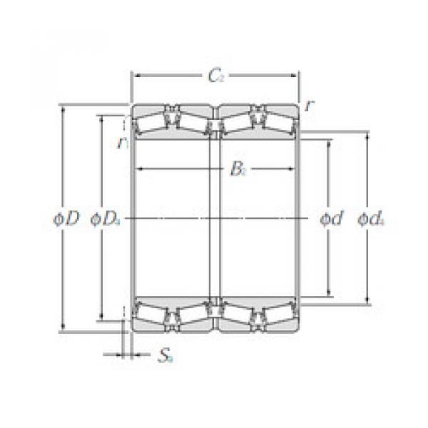 roulements E-82681D/82620/82620D NTN #1 image