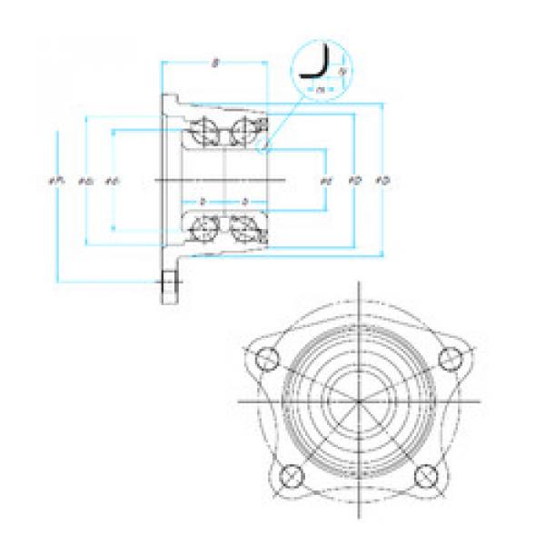 roulements ZA-30BWK17A-Y-2CP-01 NSK #1 image