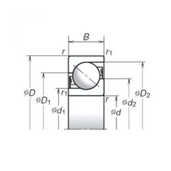 roulements 100TAC03CMC NSK #1 image