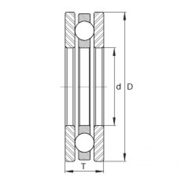 roulements EW5/8 INA #1 image