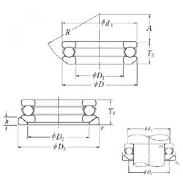 roulements 53322XU NSK #1 image