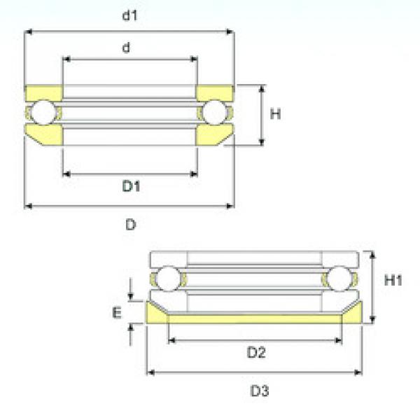 roulements 53213 U 213 ISB #1 image