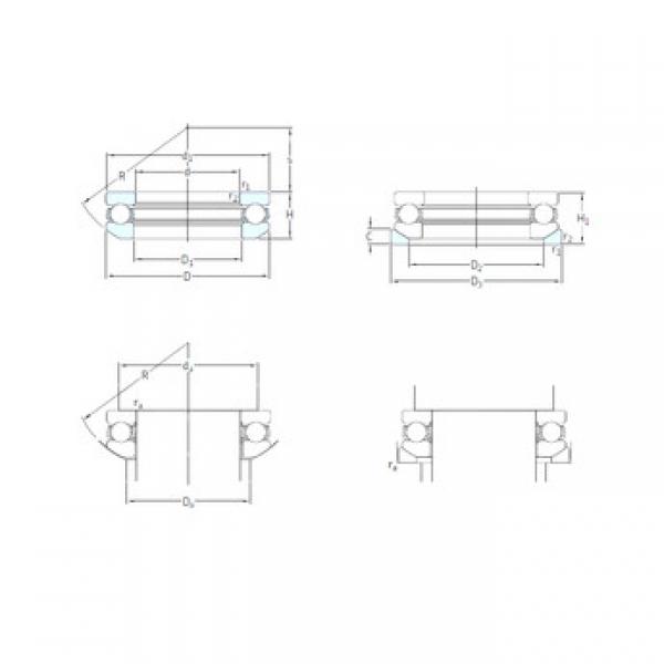 roulements 53310+U310 SKF #1 image