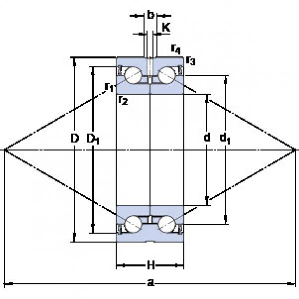 roulements BEAS 012042-2RS SKF #1 image