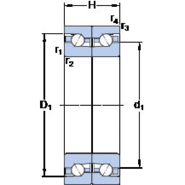 roulements BTM 110 BTN9/P4CDB SKF #1 image