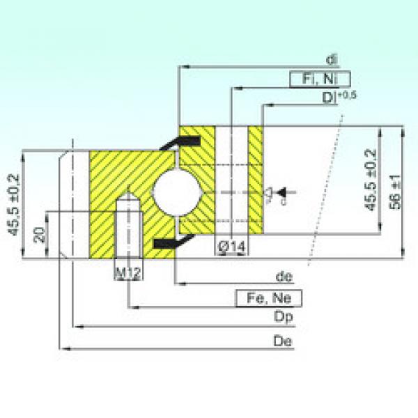 roulements EB1.20.0414.200-1STPN ISB #1 image