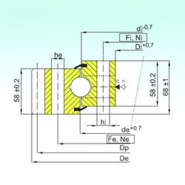 roulements EB1.25.1204.400-1SPPN ISB #1 image