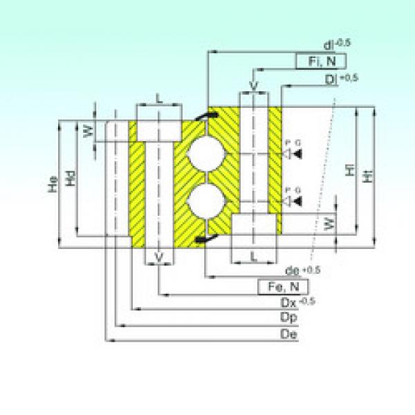 roulements EB2.22.0383.400-1SPPN ISB #1 image