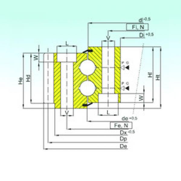 roulements EB2.35.1390.400-1SPPN ISB #1 image