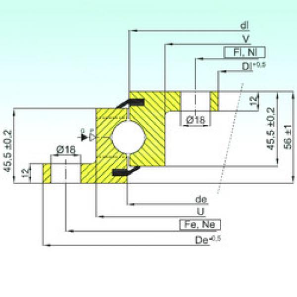 roulements NBL.20.0414.200-1PPN ISB #1 image