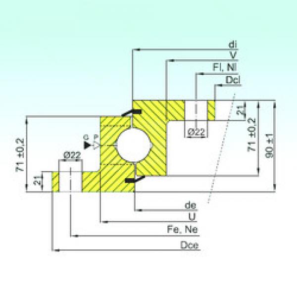 roulements NBL.30.1355.201-2PPN ISB #1 image