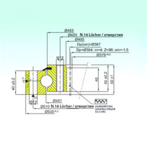 roulements ZB1.20.0465.200-1RPTN ISB #1 image