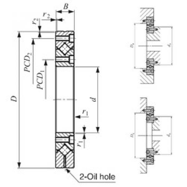 roulements CRBF 8022 A UU IKO #1 image